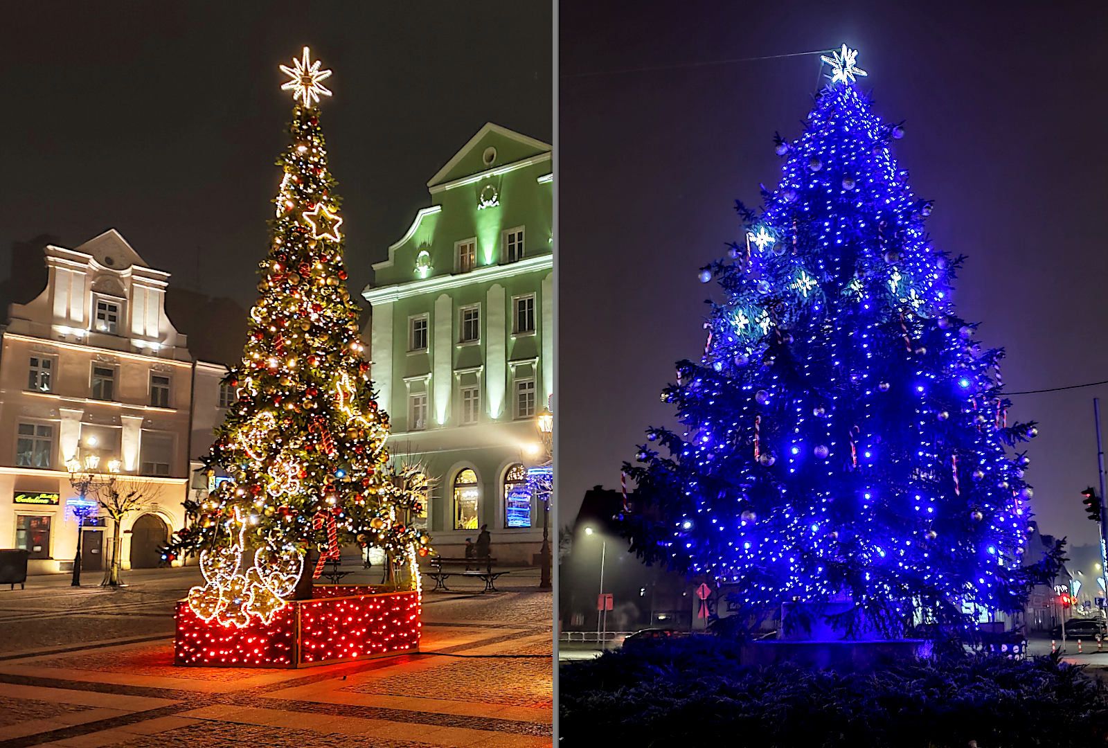 choinka rynek święta