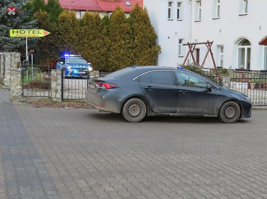 police car Lubań