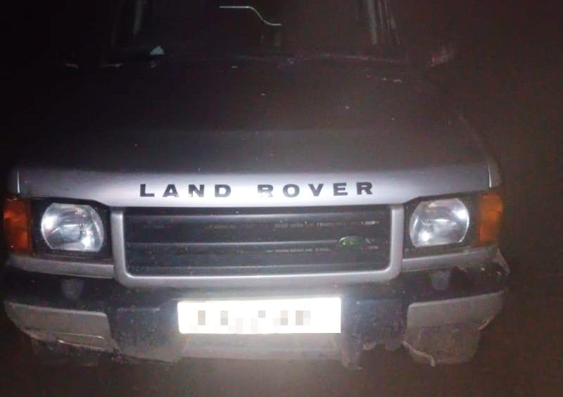 land rover auto kradzież