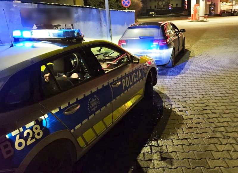 policja radiowóz kontrola
