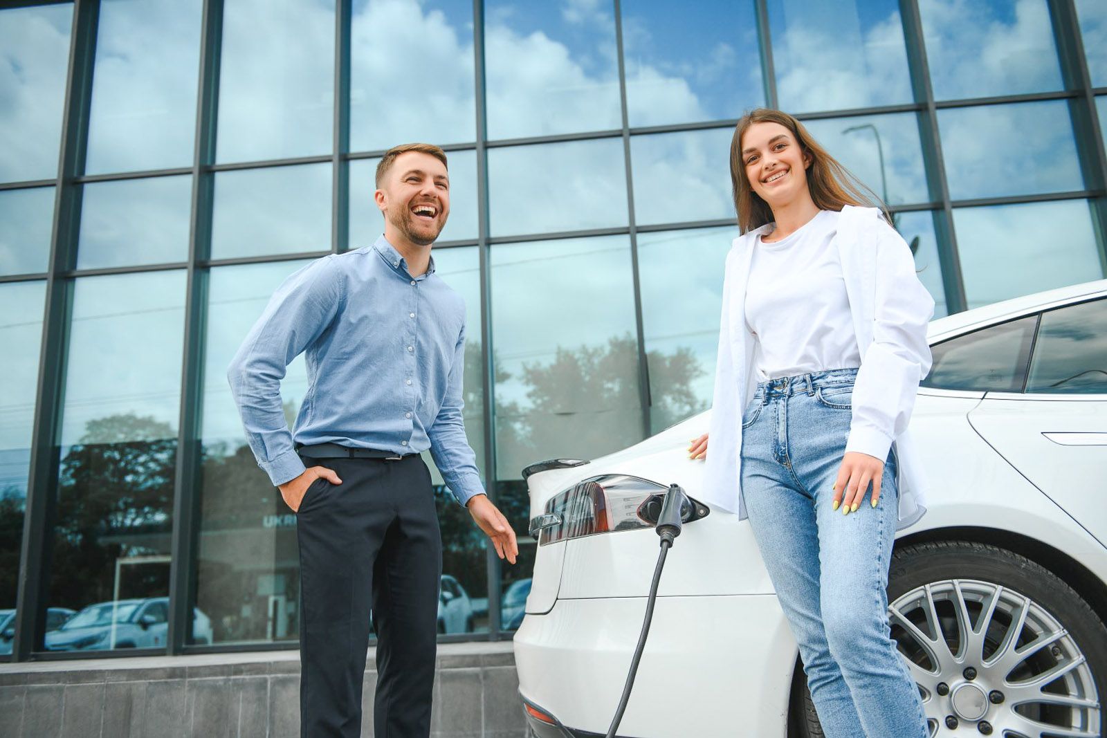 ludzie auto