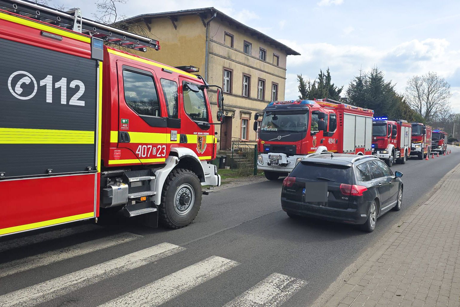 wóz strażacki