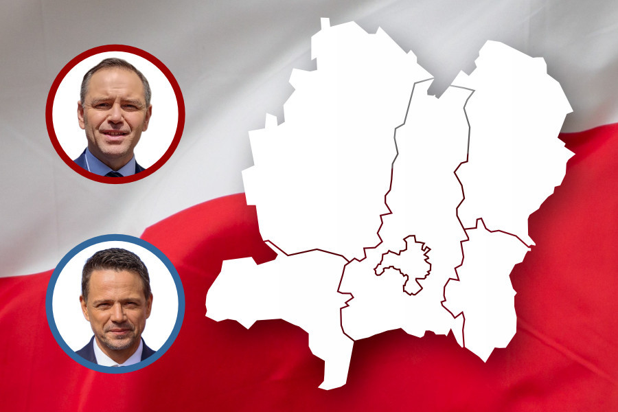 mapa wybory