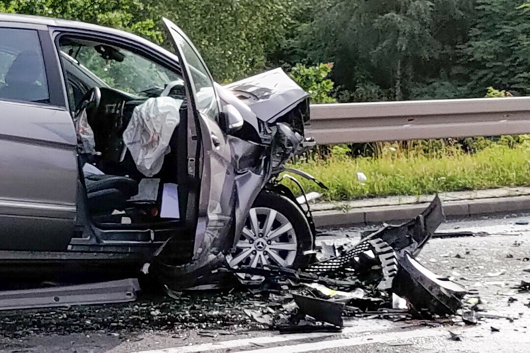 auto wypadek