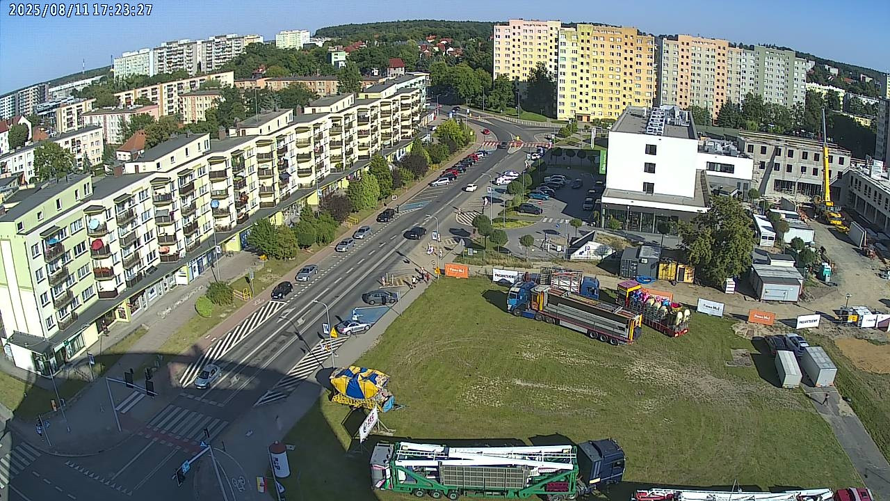 plac wesołe miasteczko kamera