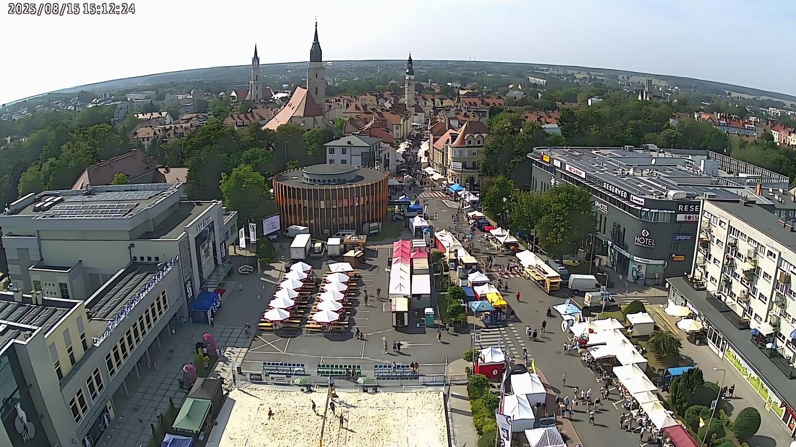 kamera plac piłsudskiego święto ceramiki