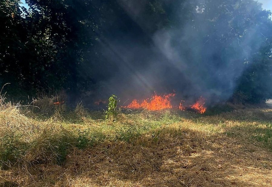 ogień pożar a4