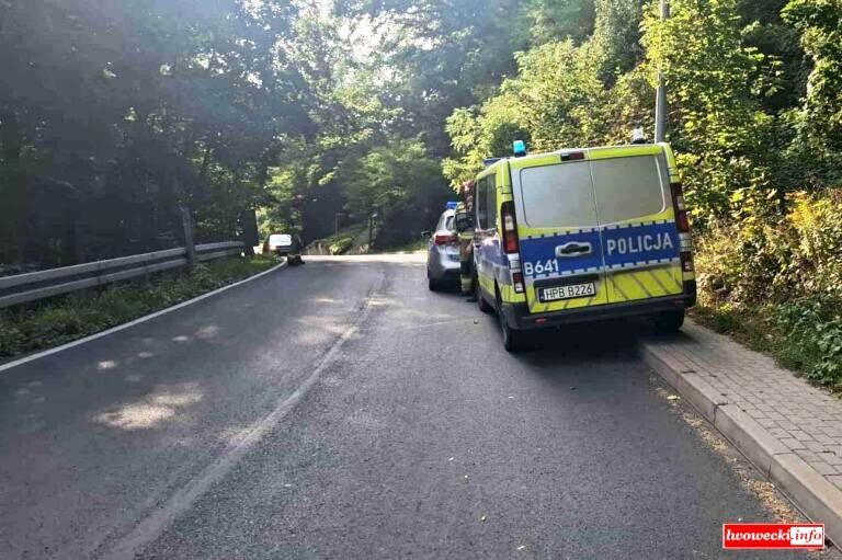 zderzenie radiowóz kolizja