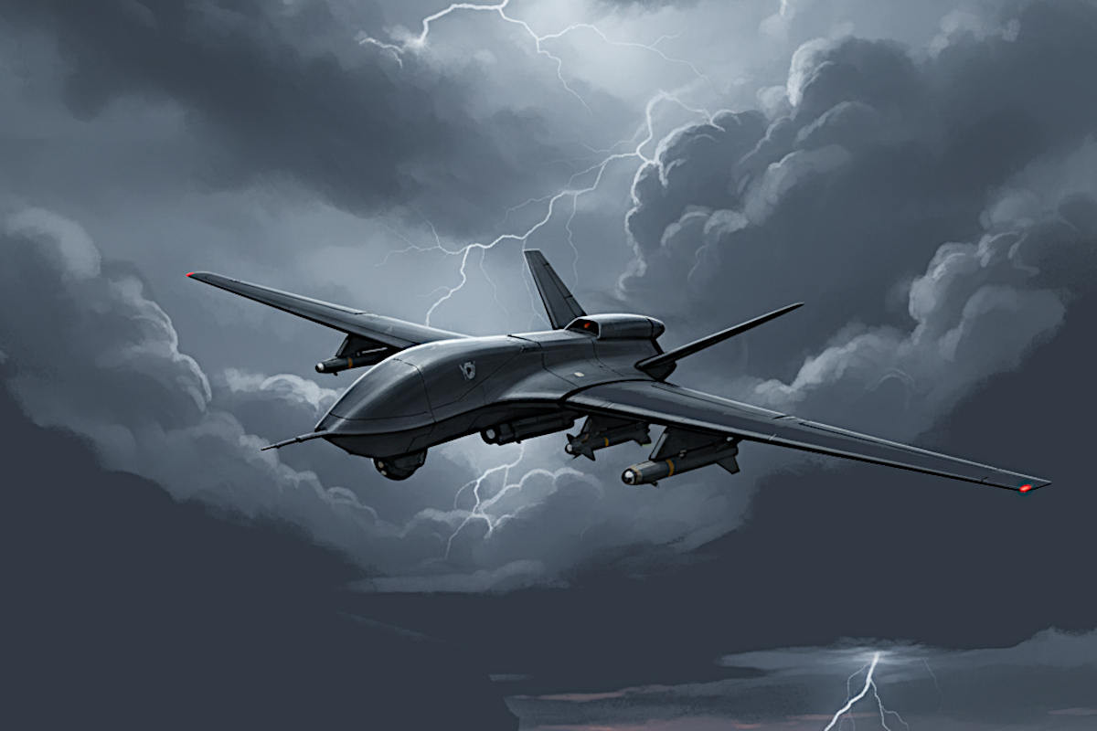 dron bojowy