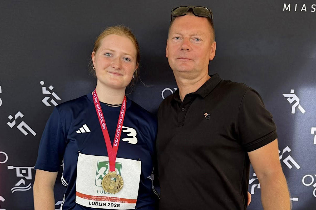 champion Maria Szczepańska coach gold medal Lublin