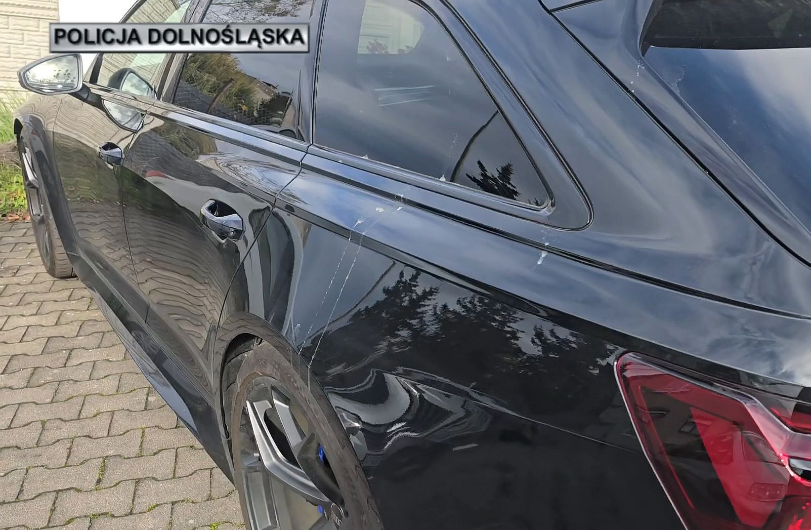 audi kradzież policja
