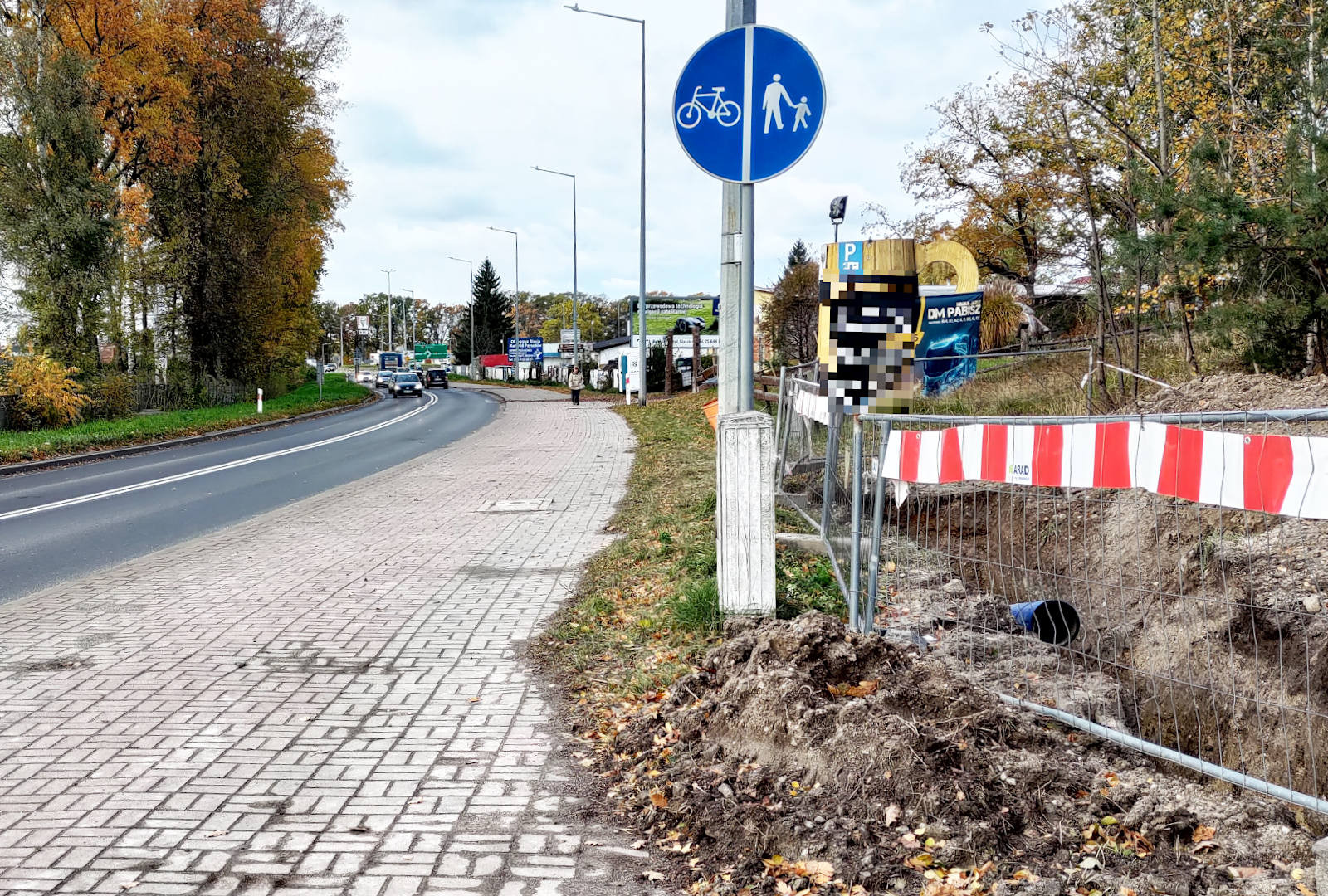 cieszkowskiego obwodnica roboty ziemne