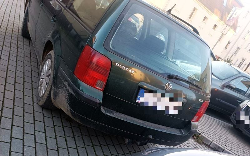 policja lwówek śląski volkswagen pościg
