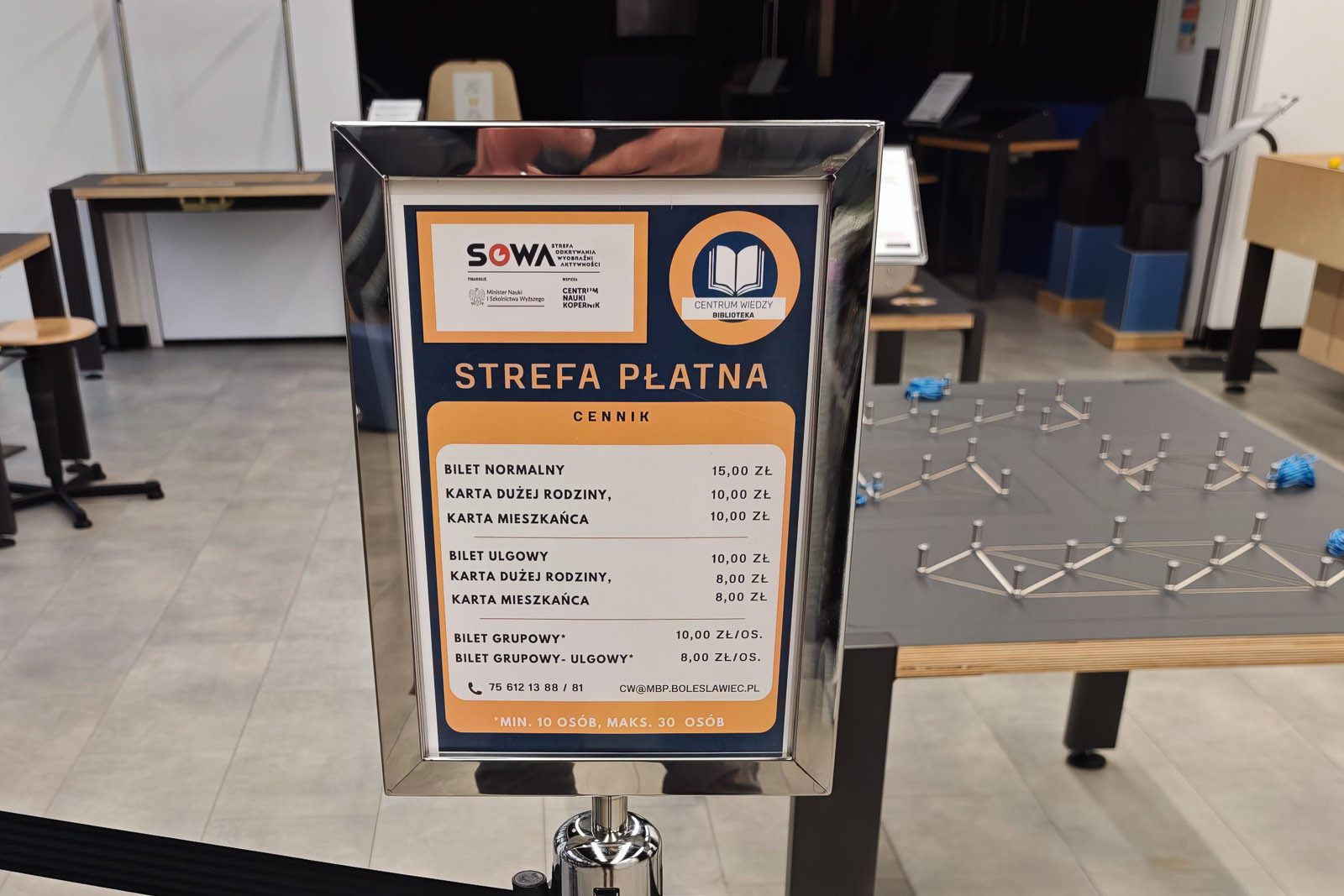 baner strefa centrum wiedzy