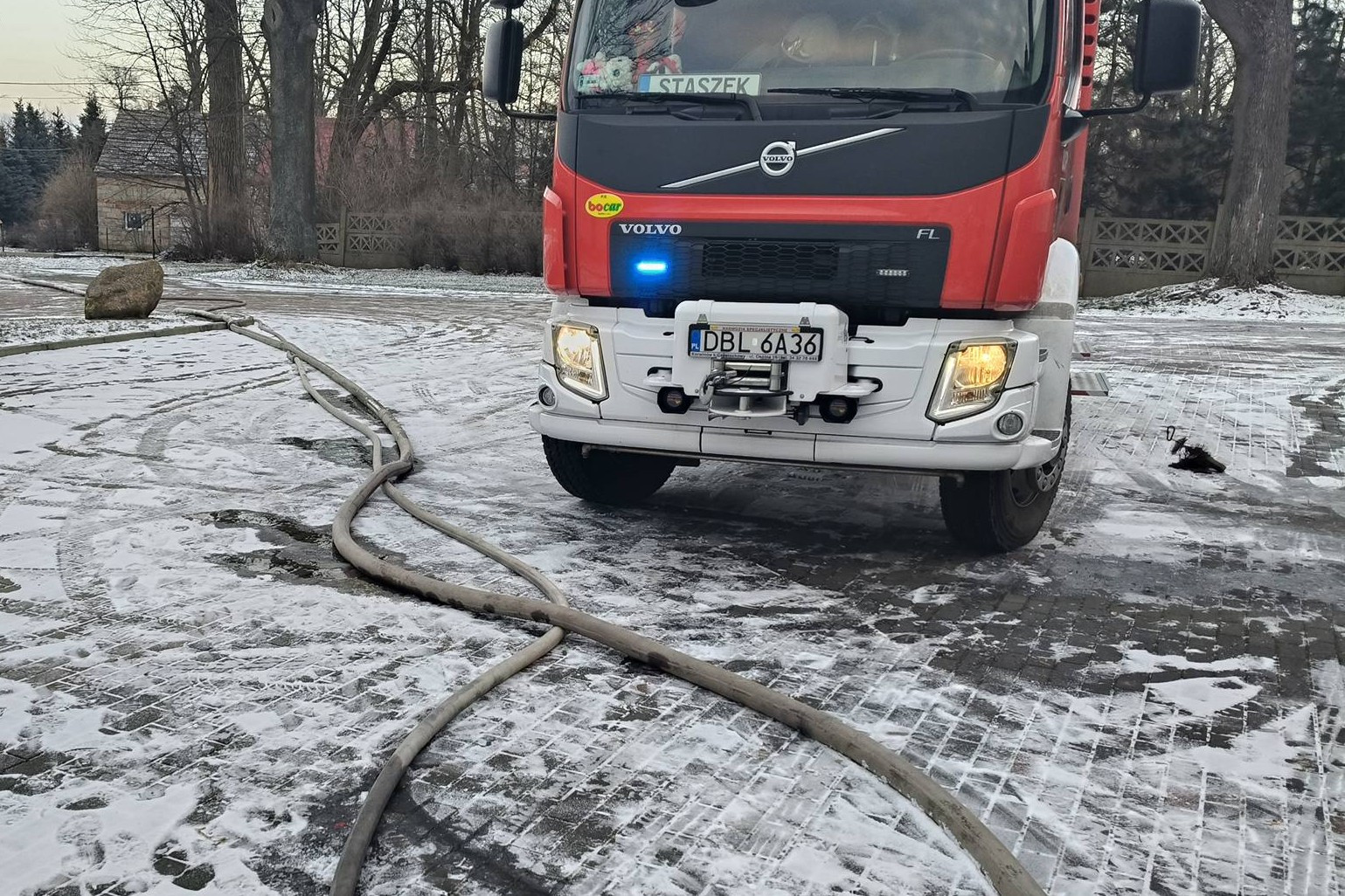 wóz strażacki