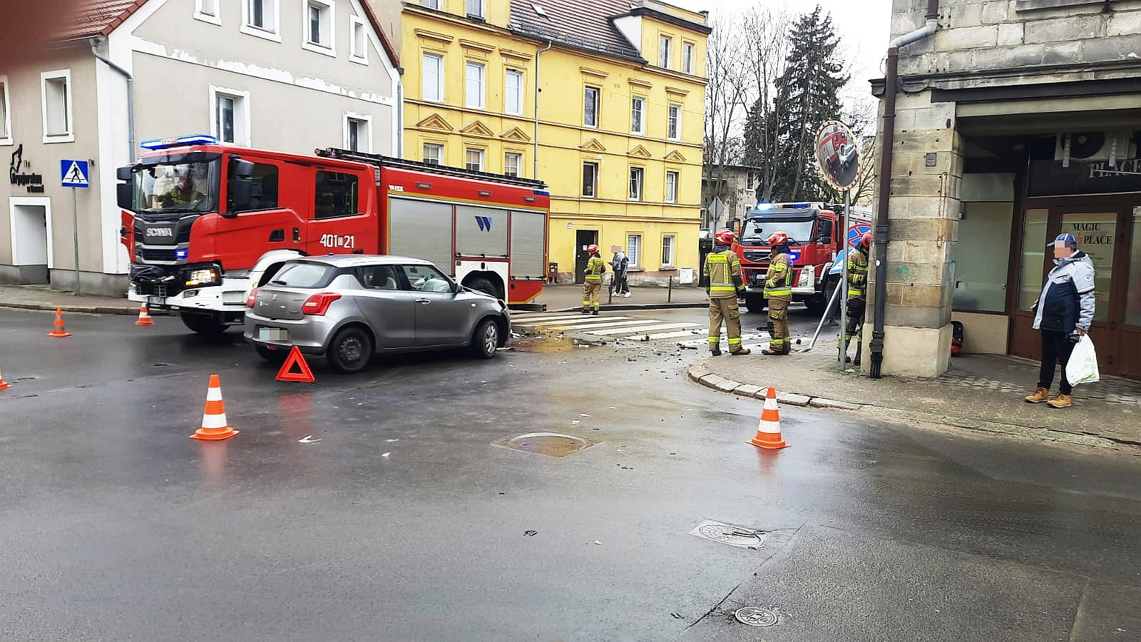 kolizja zderzenie kutuzowa kubika