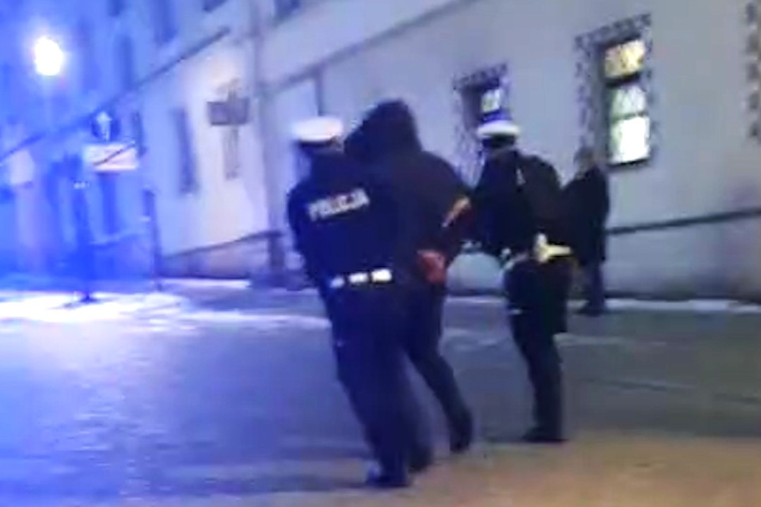 policja zatrzymany