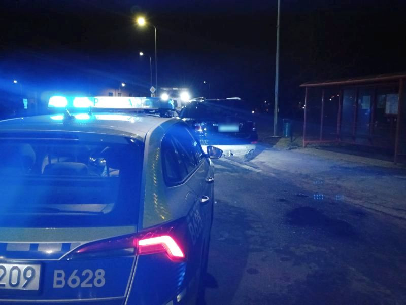 policja radiowóz kontrola