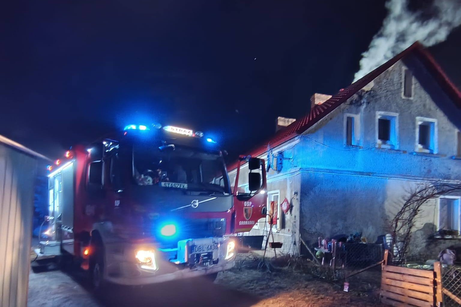 pożar
