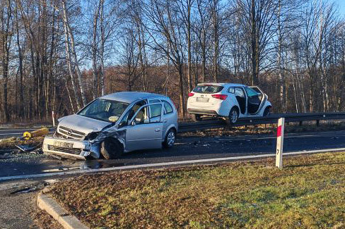 auta droga wypadek
