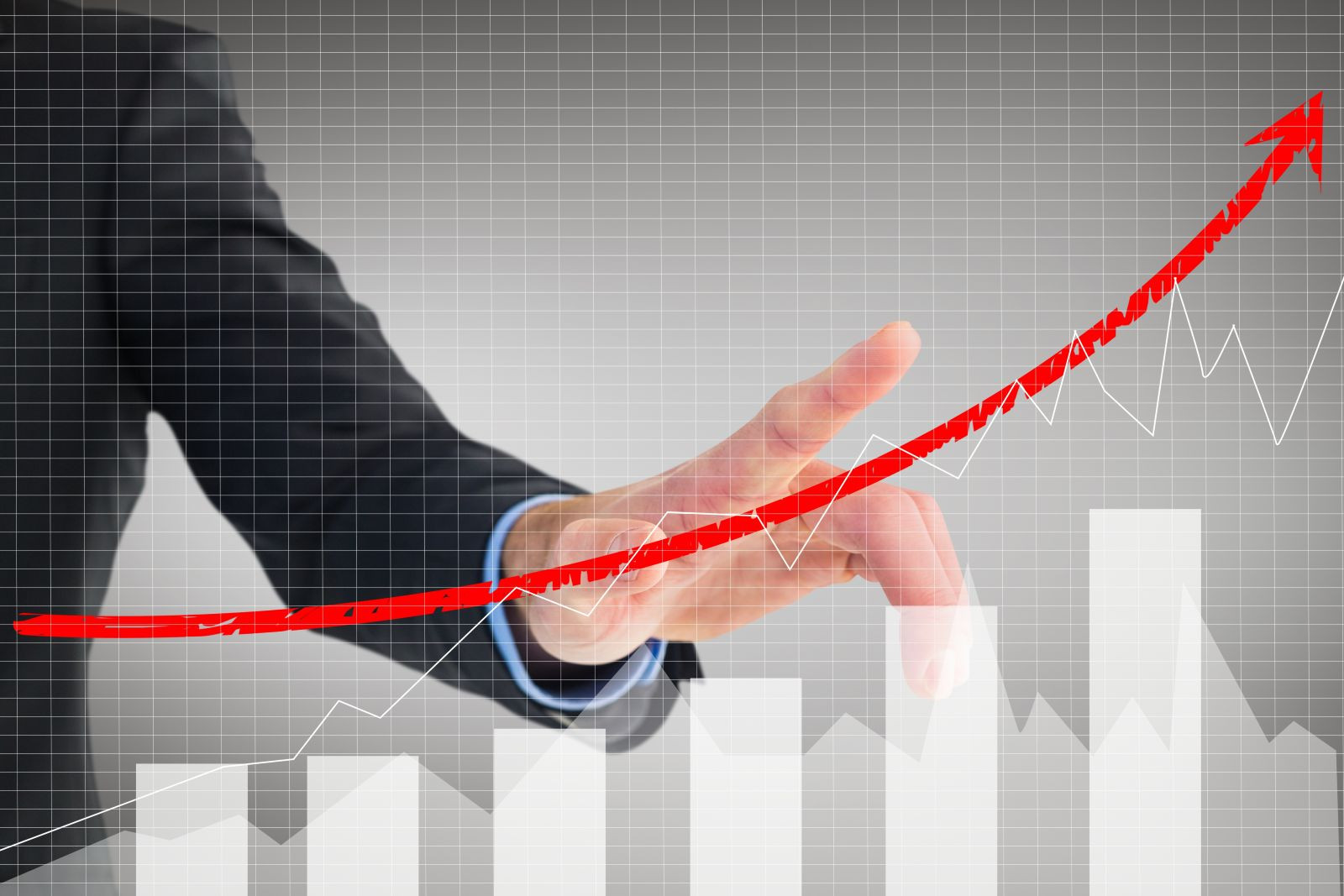 business hand chart