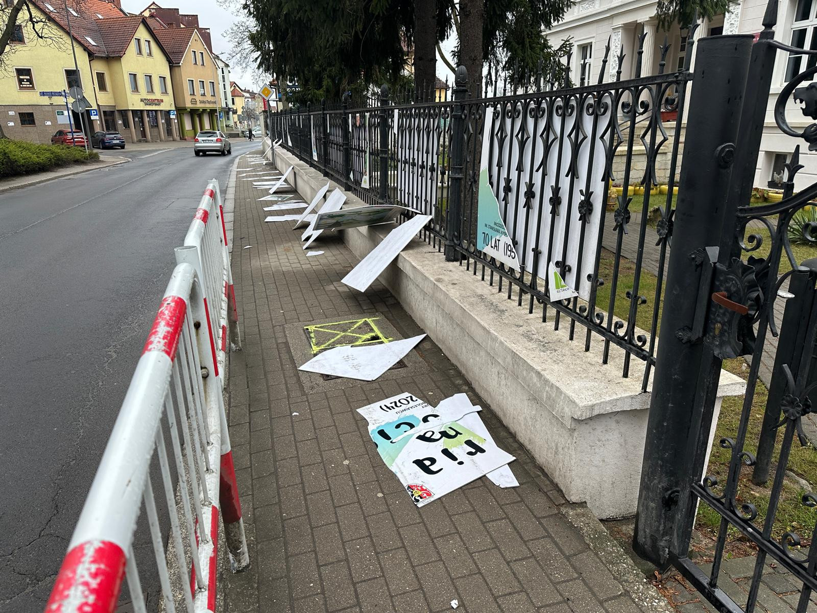prace ulica zniszczenie