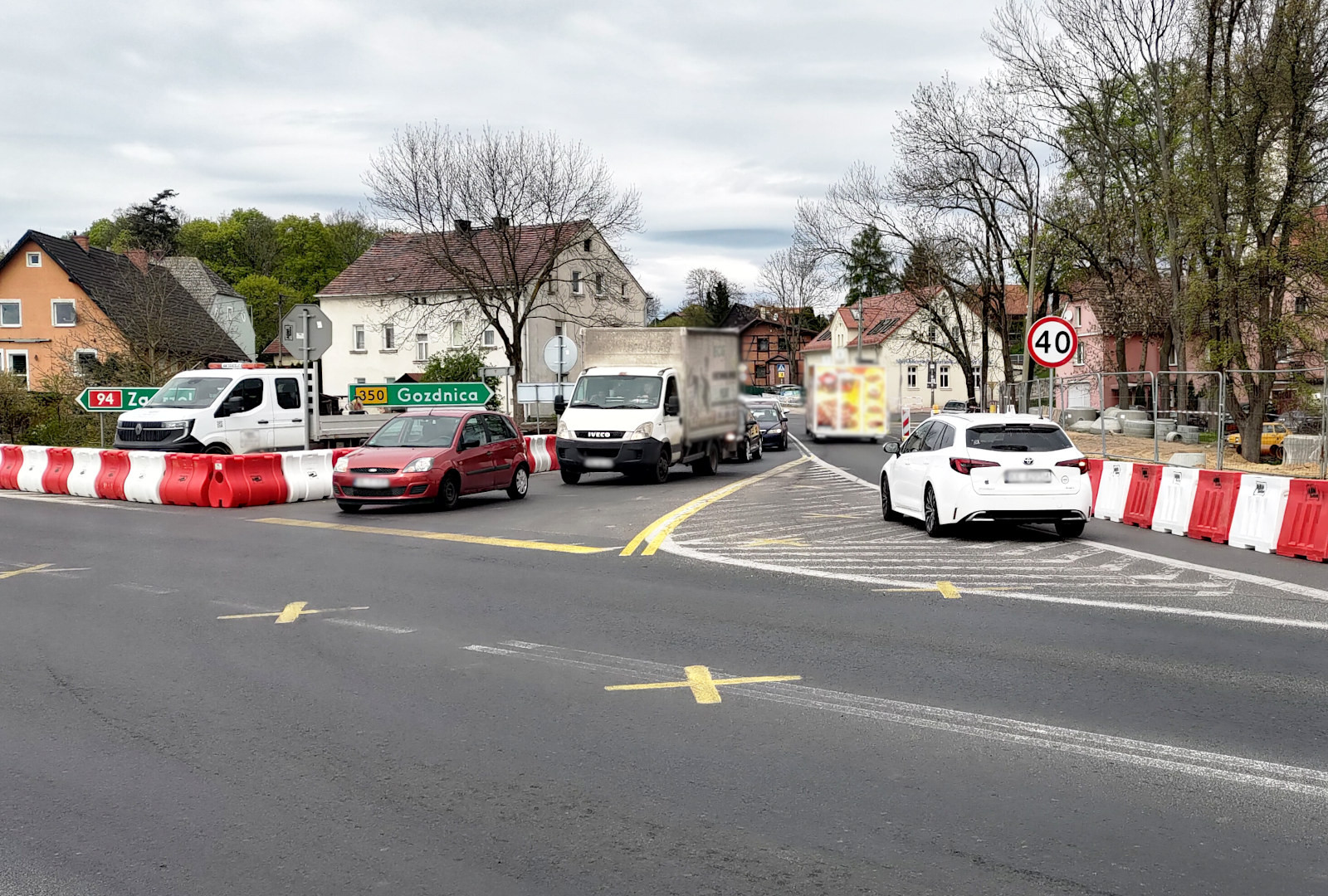 dk94 ulica widok skrzyżowanie