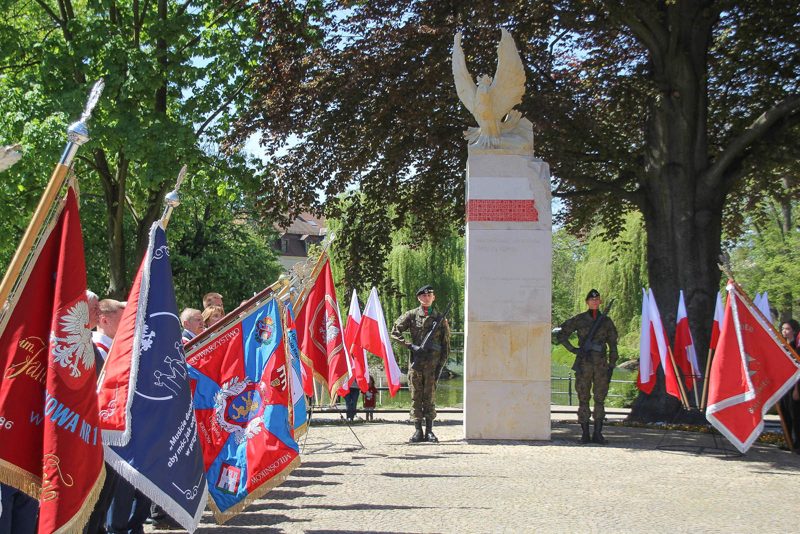 celebration monument military Constitution Day