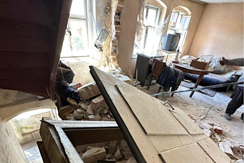 вибух газу квартира Sędzimirów
