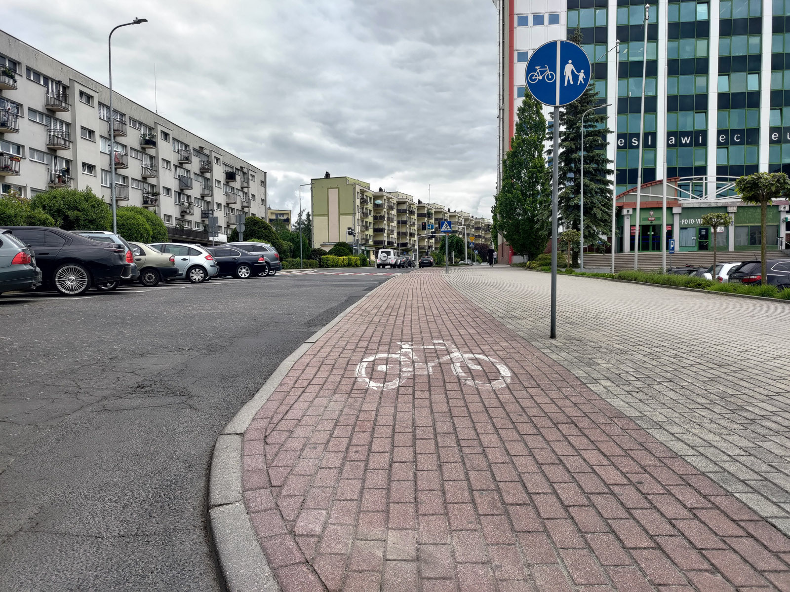 ścieżka rowerowa ul. asnyka
