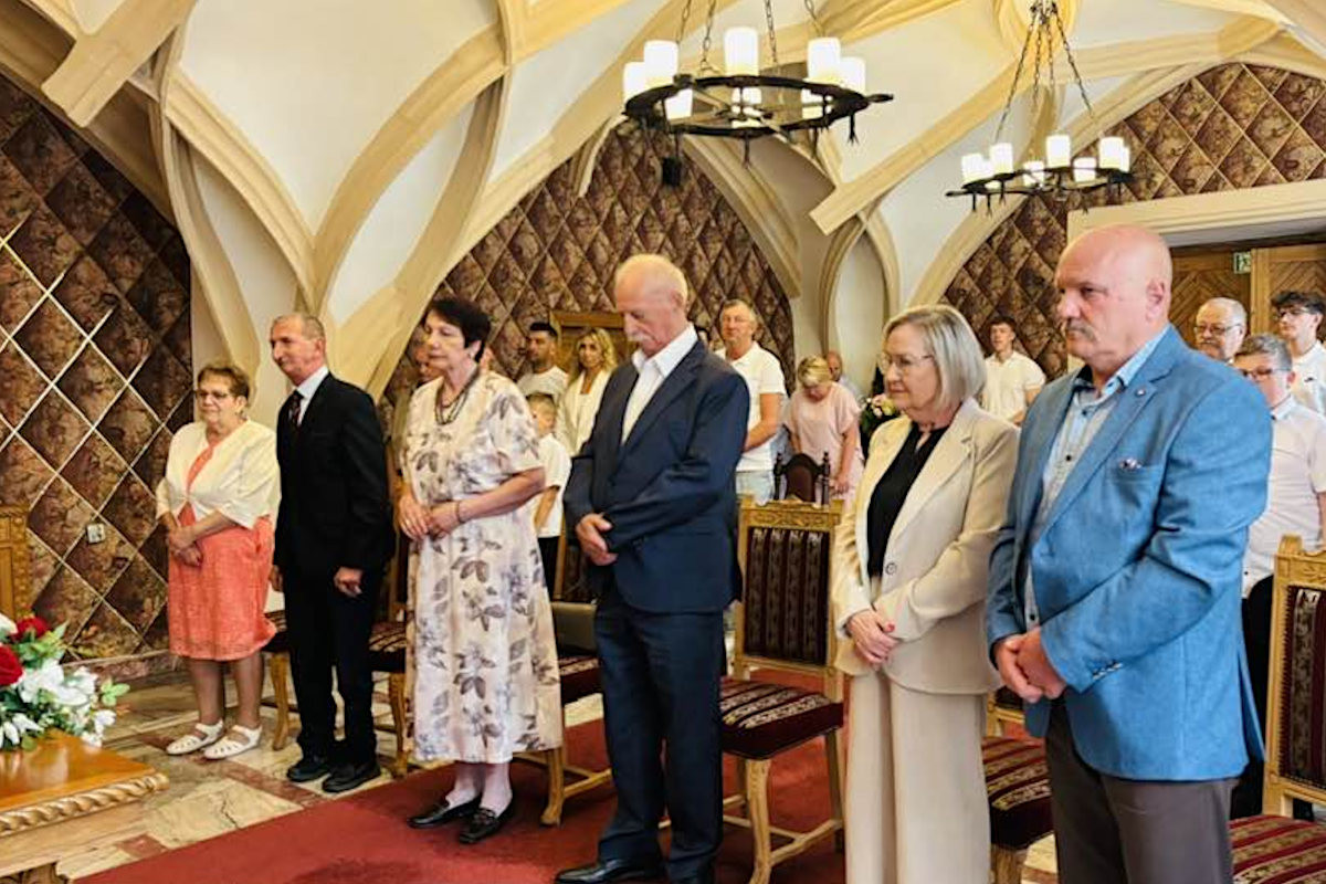 золотий ювілей, подружні пари, Палац одружень