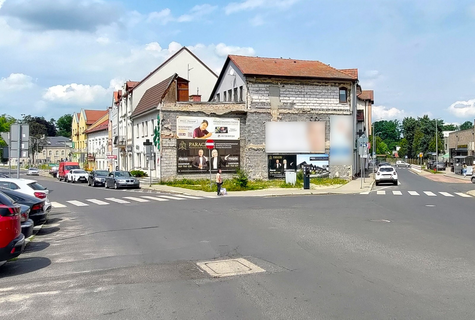 вулиці Dolne Młyny та Zgorzelecka