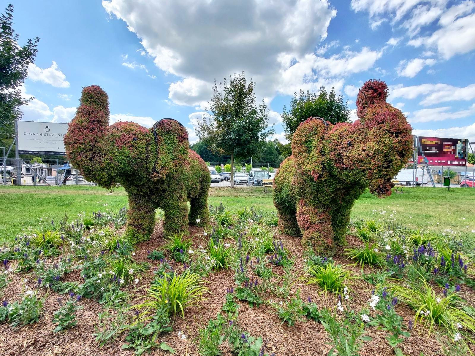 elephant square Bolesławiec