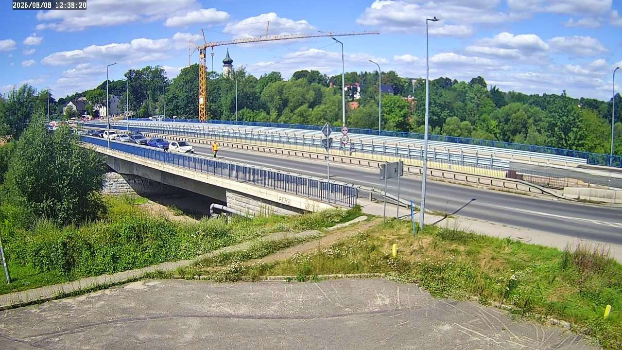 utrudnienia ruch most bóbr
