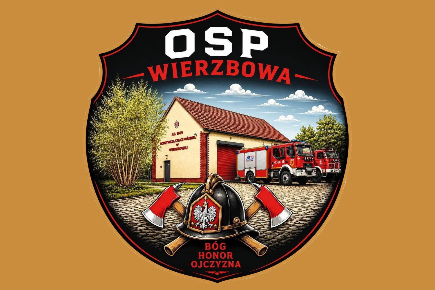 герб OSP Wierzbowa