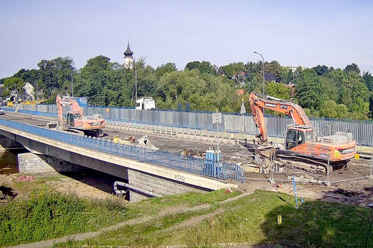 maszyny most kamera