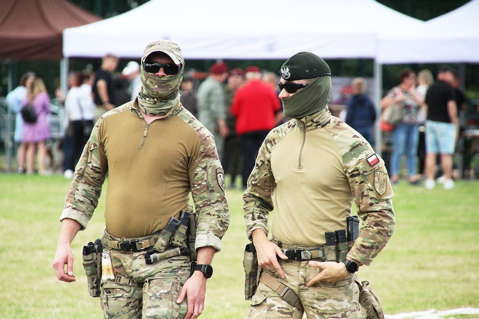 żołnierze dobra piknik