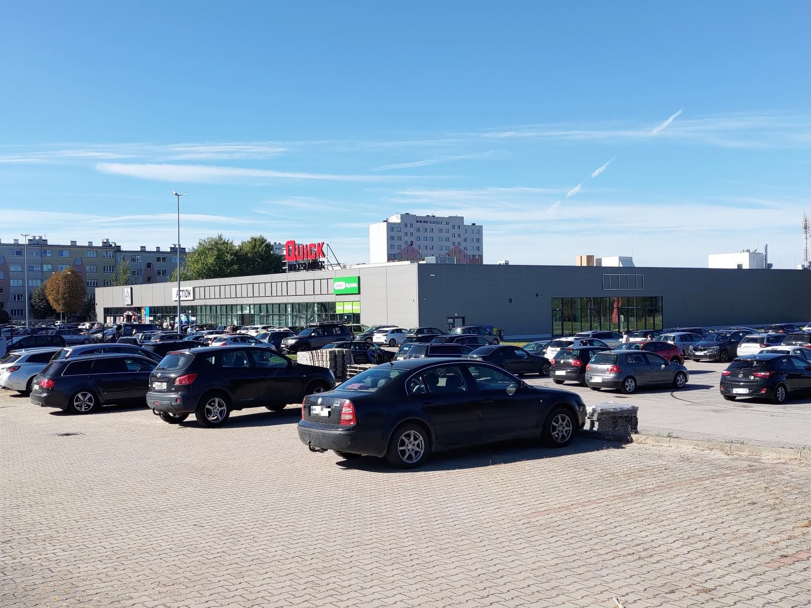 park handlowy parking auto