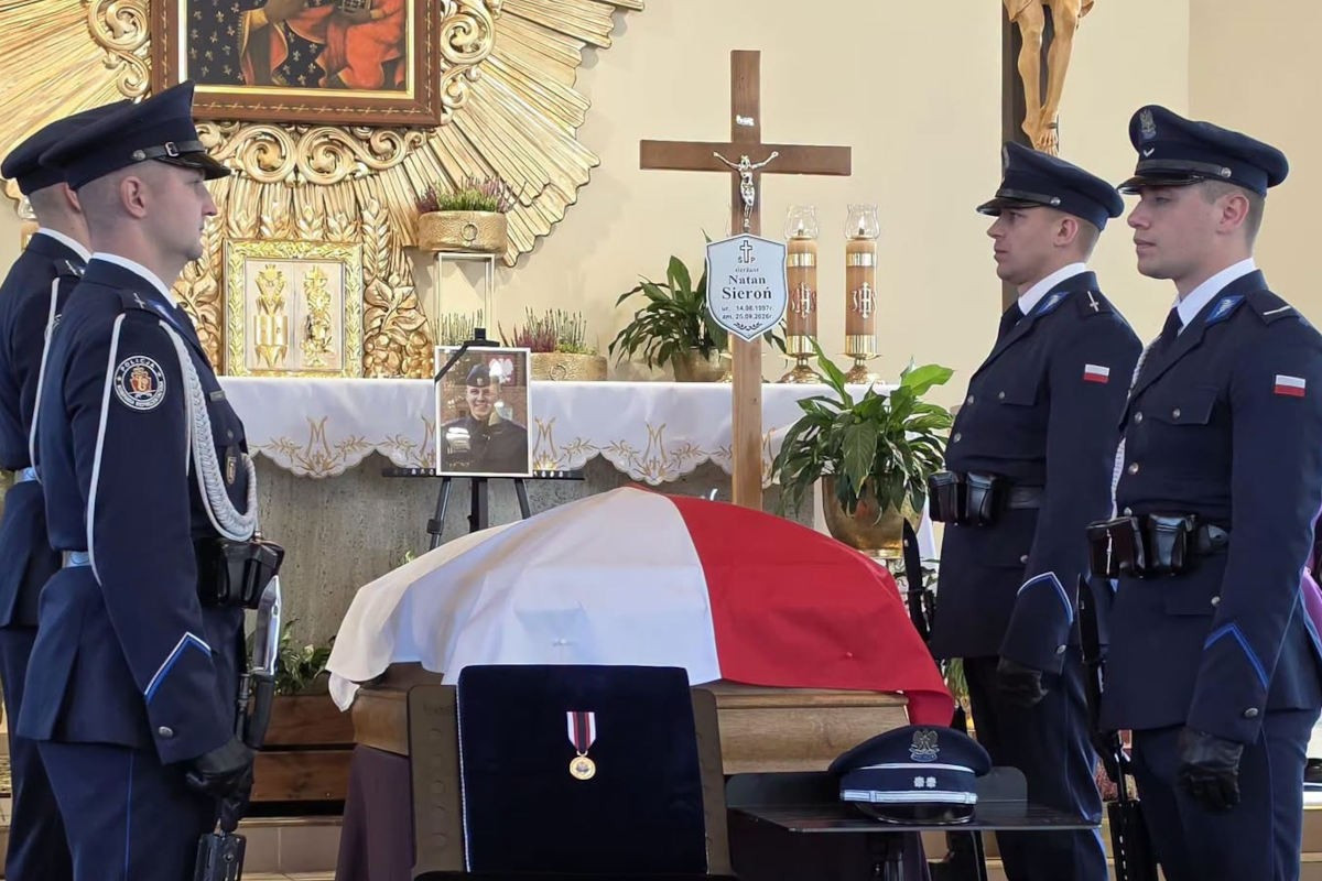 pogrzeb policjant rokitki