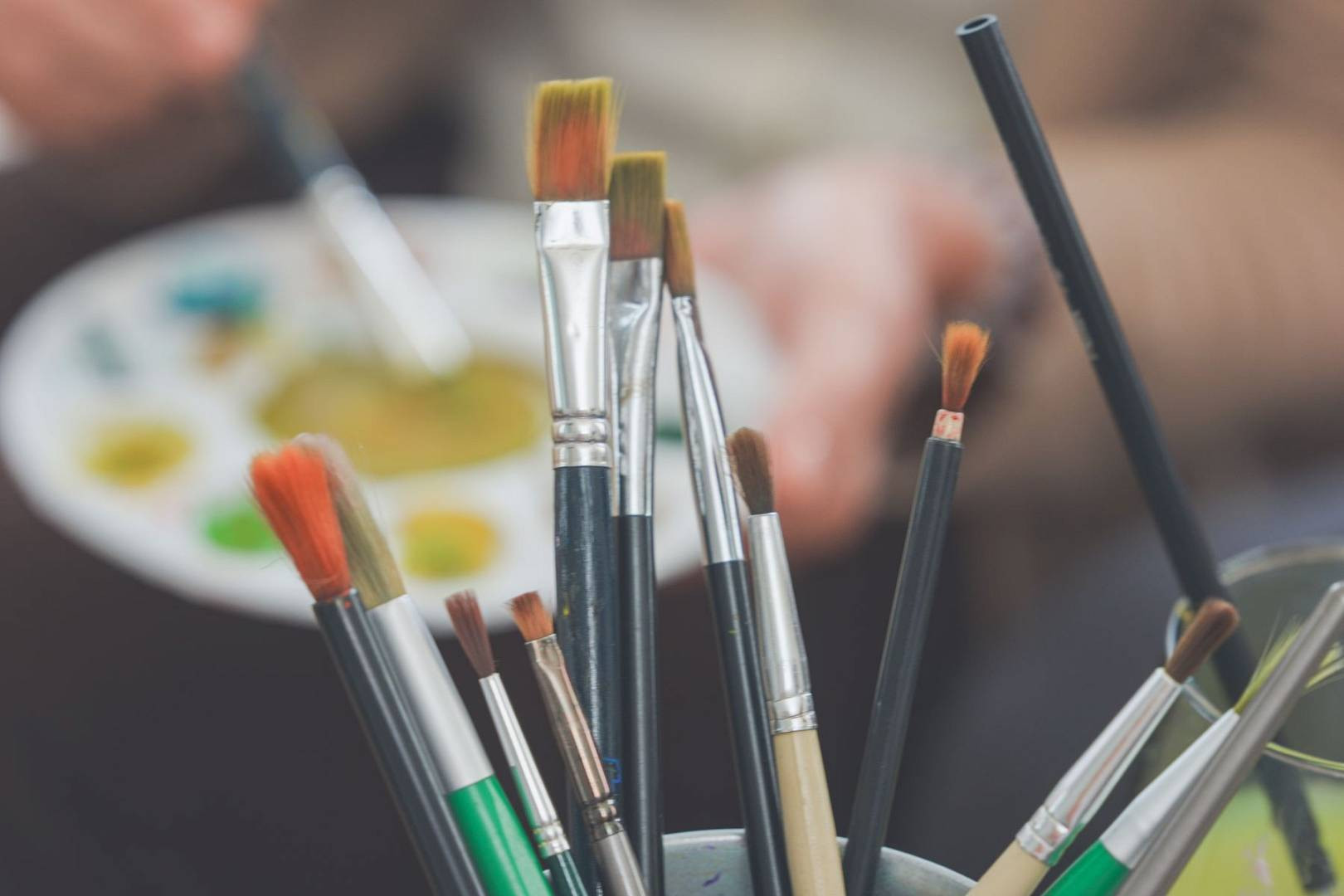 Painting brushes