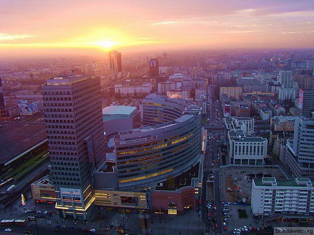 Zasypiające miasto ..