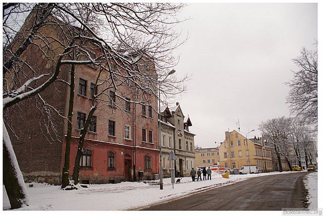 Fragment zabudowań ulicy Polnej