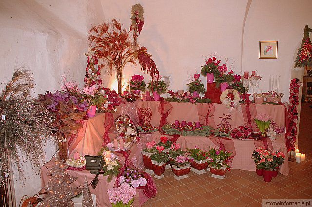 Zamek kliczków - Christmas art &amp; flowers party