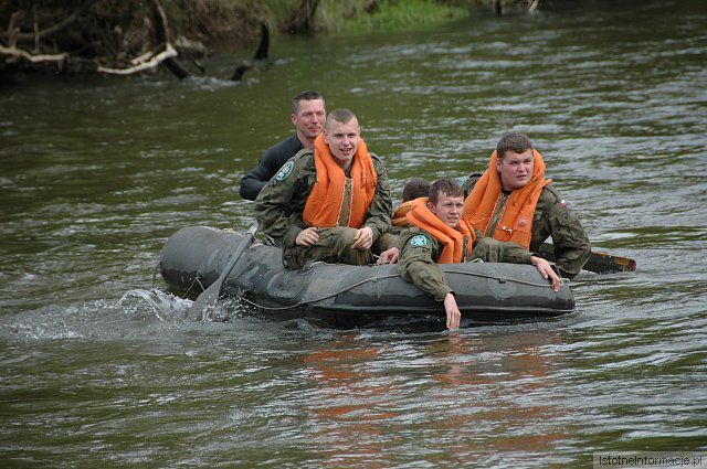 Spływ pontonowy na Bobrze 2010