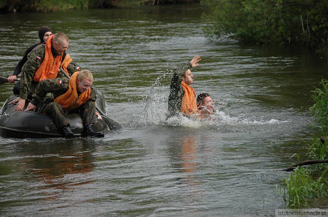 Szkolenie klasy licealnej z Rakowic o wojskowym profilu nauczani