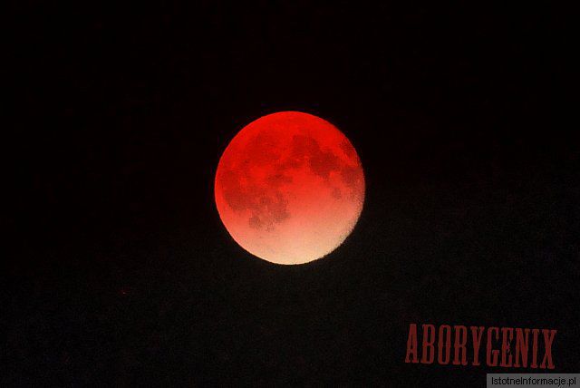 Bloody moon