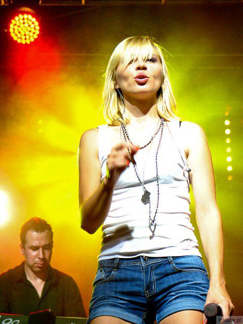 Marek Zając i Asia Iwanowska z zespołu Sumptuastic