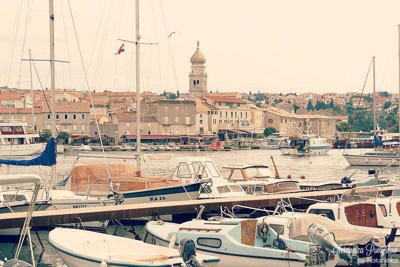 Podróże - wyspa Krk, miasto Krk