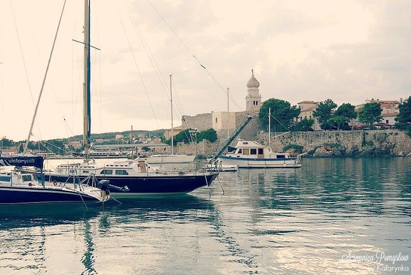 Podróże - wyspa Krk, miasto Krk
