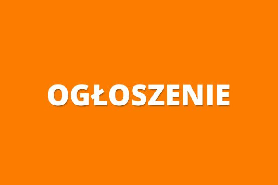ogłoszenie